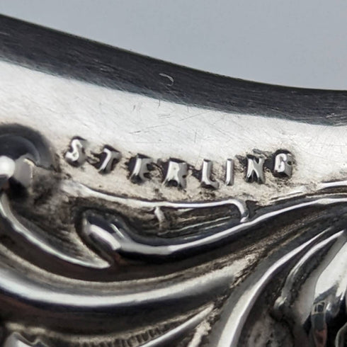 American Antique Sterling Silver Handle Pastry Brush